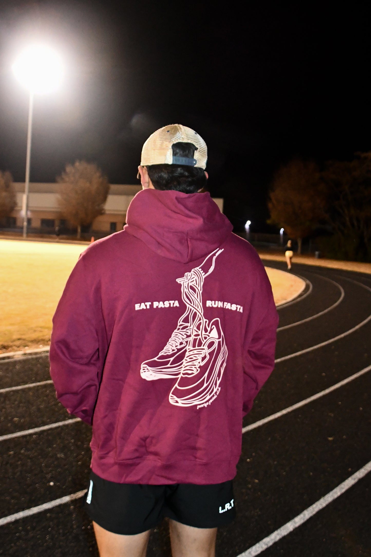 Maroon Pasta Hoodie