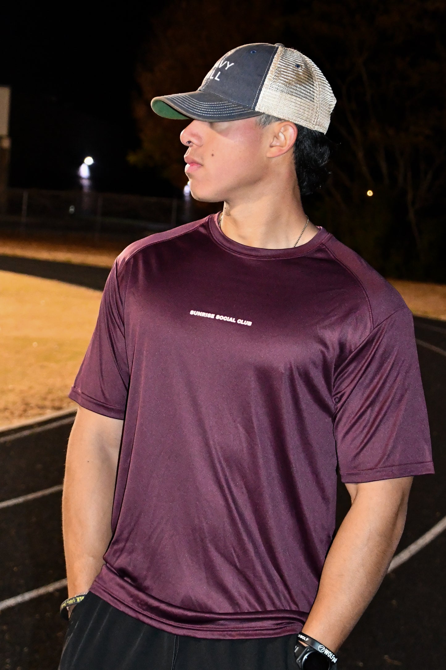 Maroon Pasta Dri-Fit Shirt