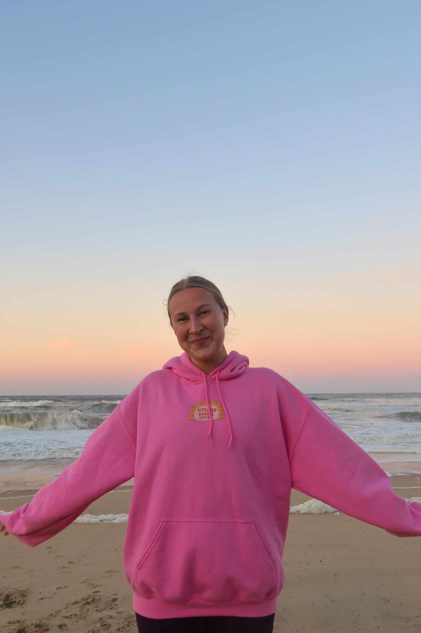 Azalea Pink Sippin' On Sunshine Hoodie