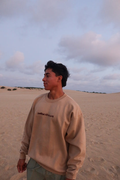 Pebble Brown Sippin' On Sunshine Crewneck