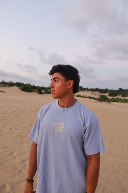 Glacier Blue Oversized Tee
