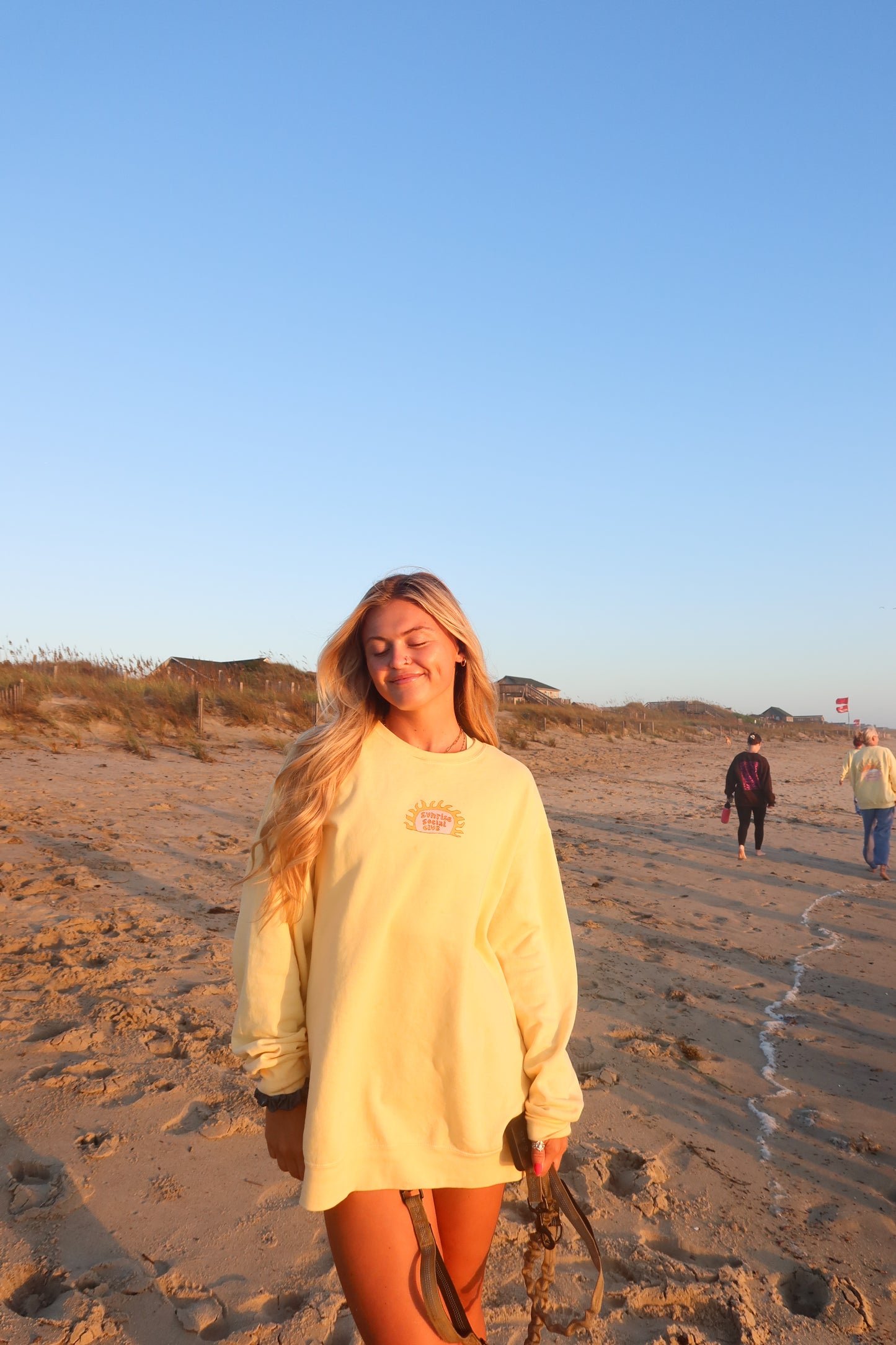 Butter Yellow Sippin' On Sunshine Crewneck
