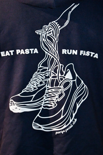 Navy Pasta Hoodie